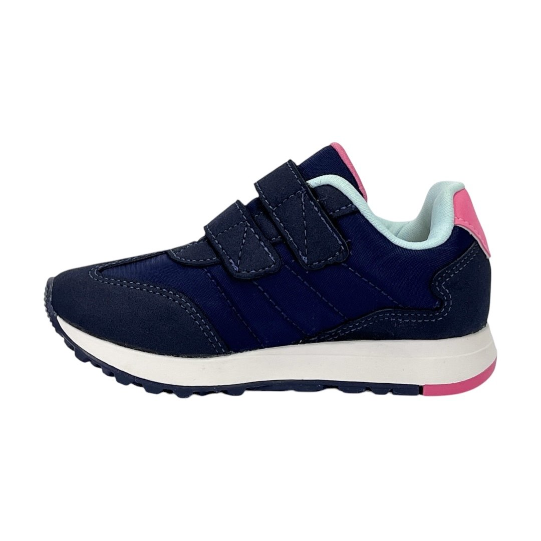 Tênis Klin Walk Mini 216127 Marinho/Pink/Azul Acqua Marinho/Pink 3