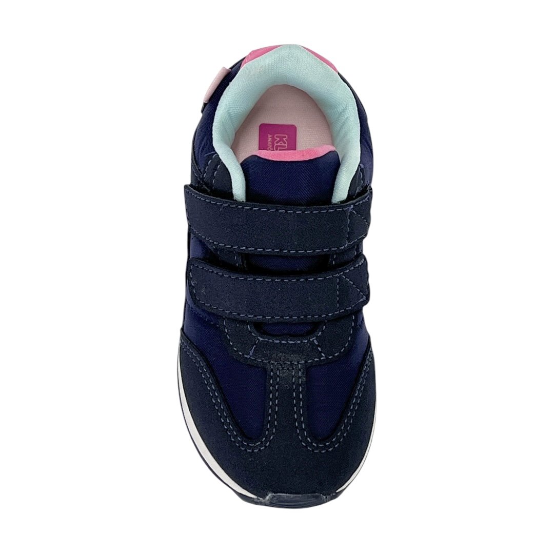 Tênis Klin Walk Mini 216127 Marinho/Pink/Azul Acqua Marinho/Pink 4