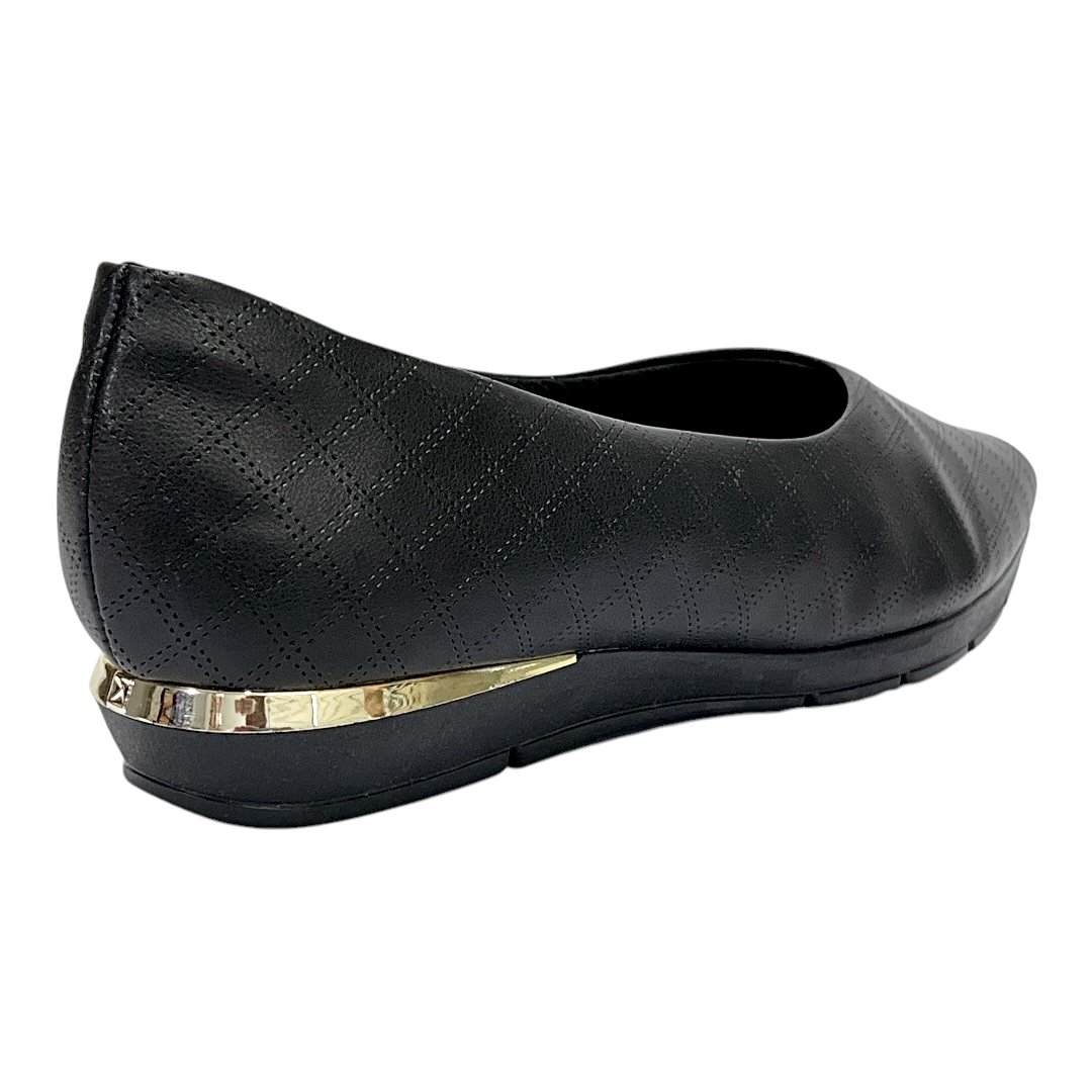 Sapato Piccadilly Maxi Fernanda 147191 Preto Preto 5