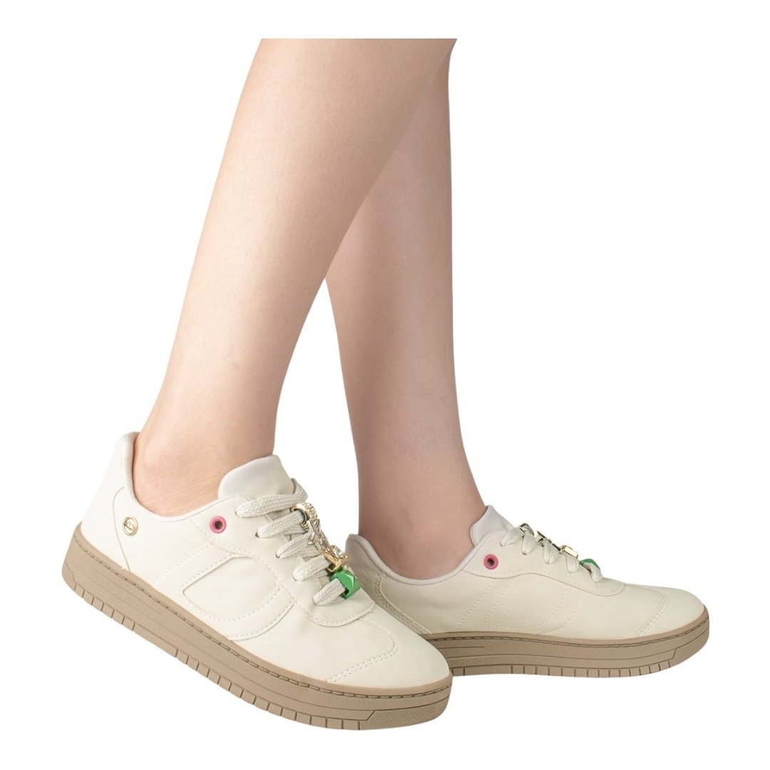 Tênis Dakota Casual D0181 Foggia Marfim Marfim 7