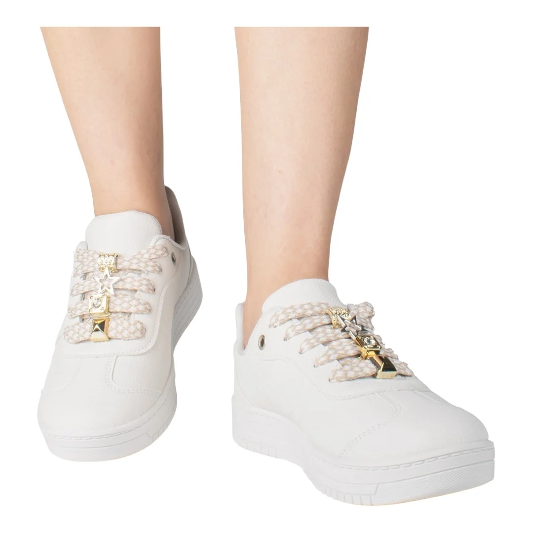 Tênis Dakota Casual D0181 Century Branco Branco 8