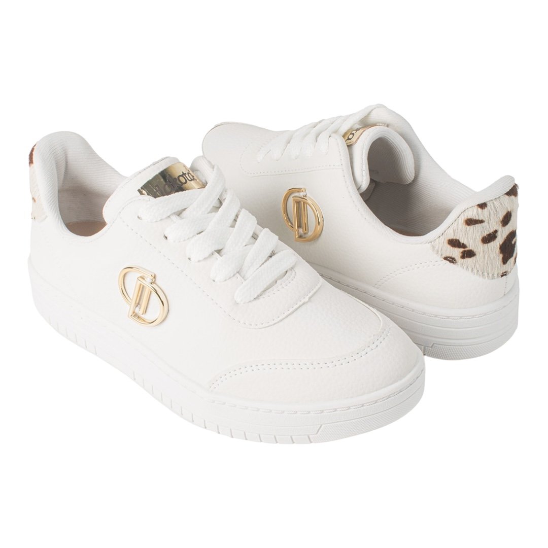 Tênis Dakota Casual D0182 Century Branco Branco 4