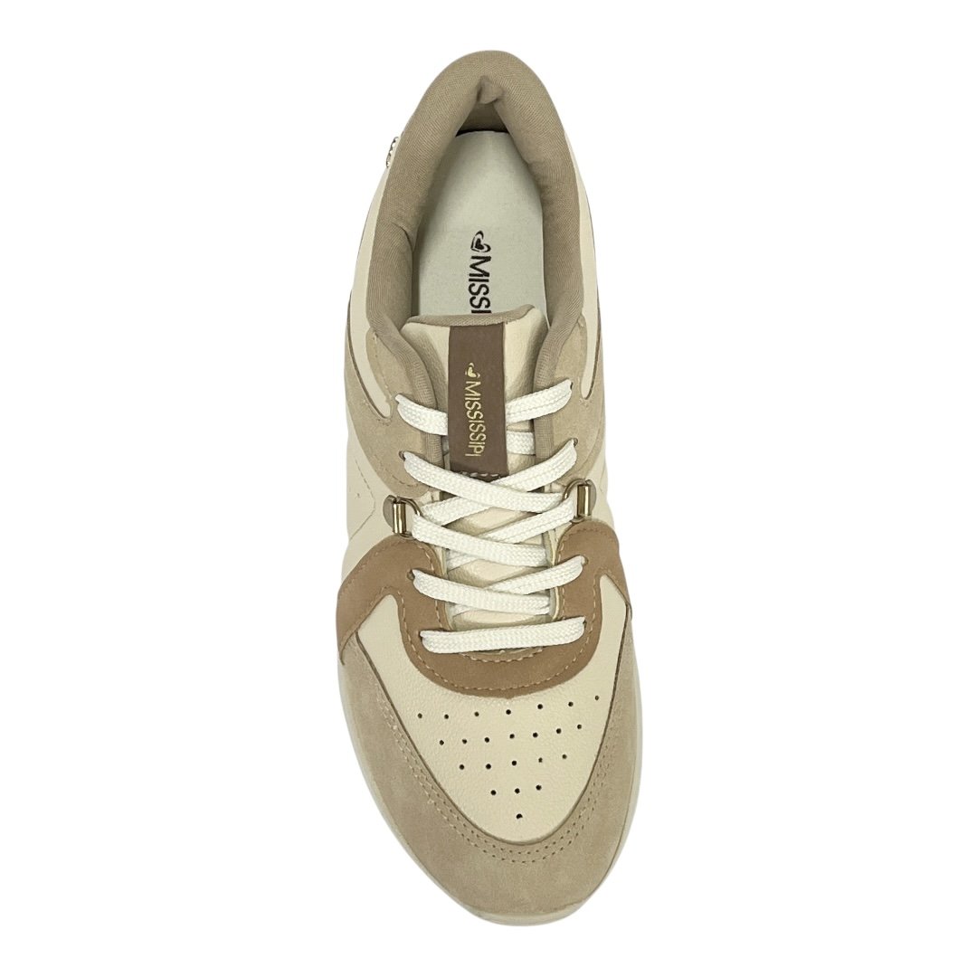 Tênis Mississipi Jogging Foggia ME512 Avelã Avelã 4