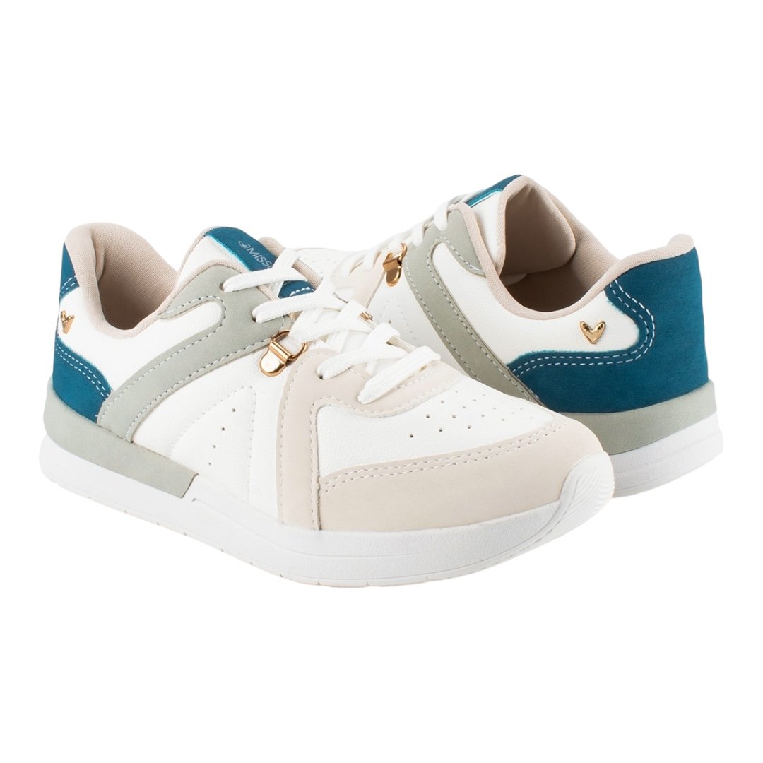 Tênis Mississipi Jogging Foggia ME512 Gelo Gelo 5