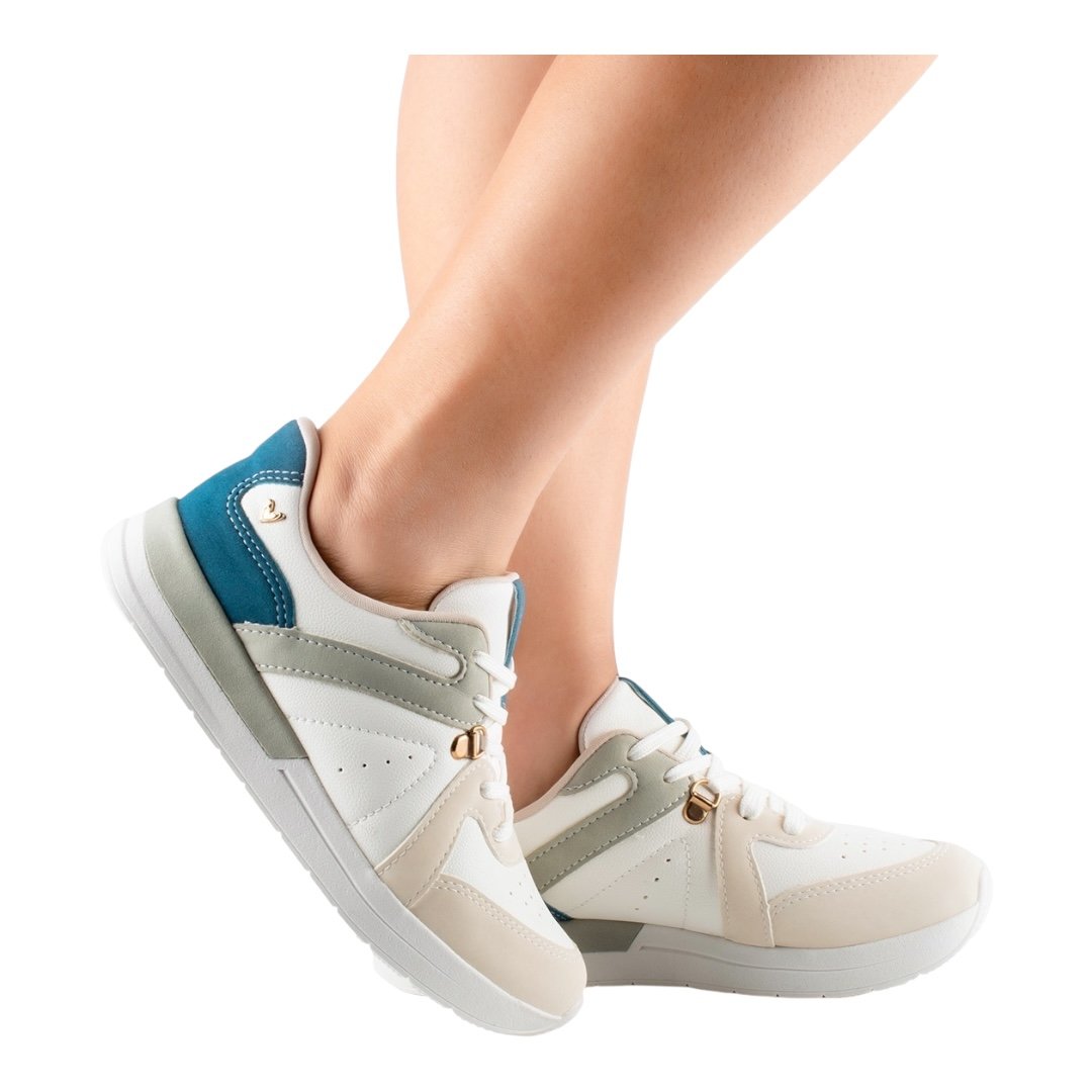 Tênis Mississipi Jogging Foggia ME512 Gelo Gelo 7