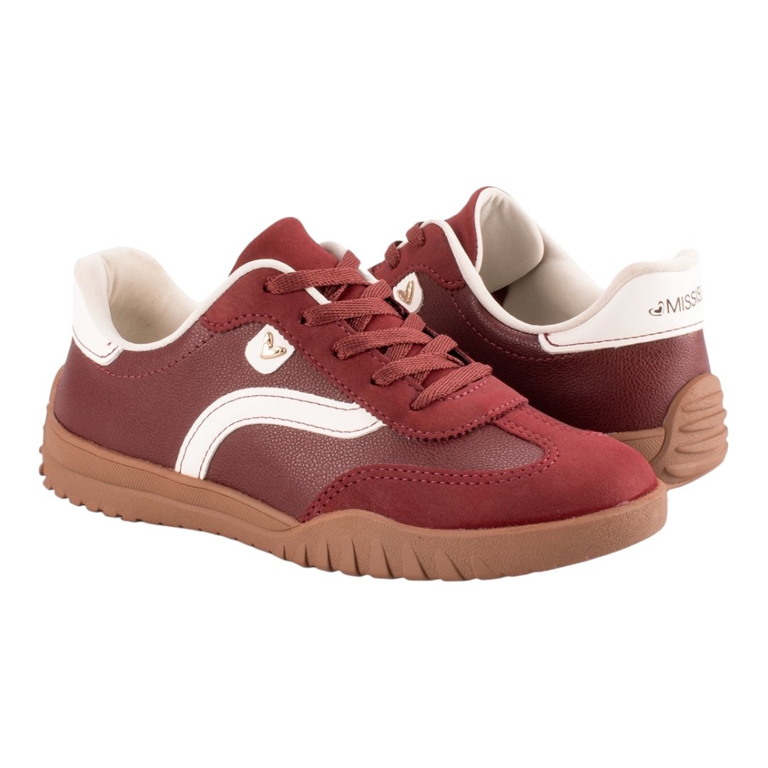 Tênis Mississipi Casual Retrô ME271 Vermelho Vermelho 5