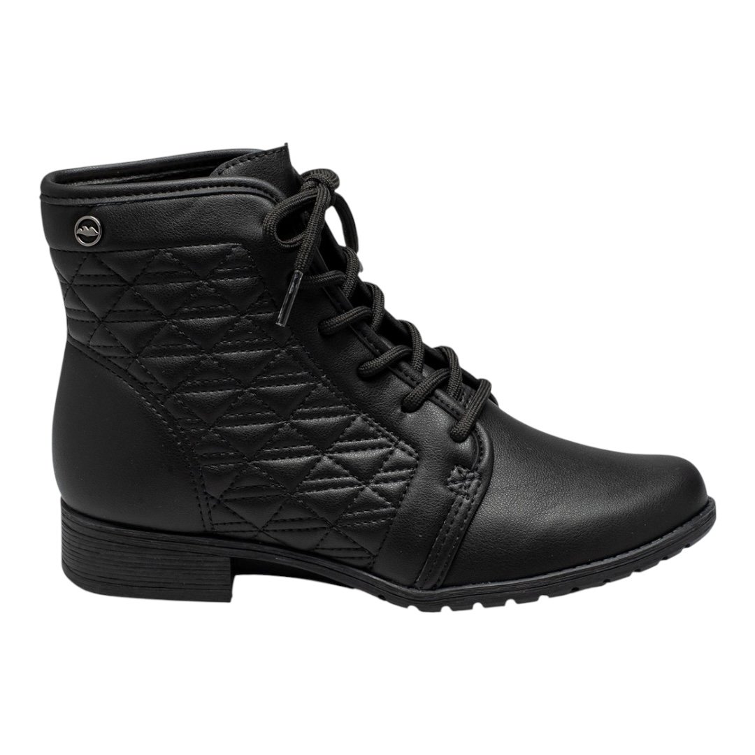 Bota Dakota Coturno Dakota Salto Baixo DA921 Preto Preto 2