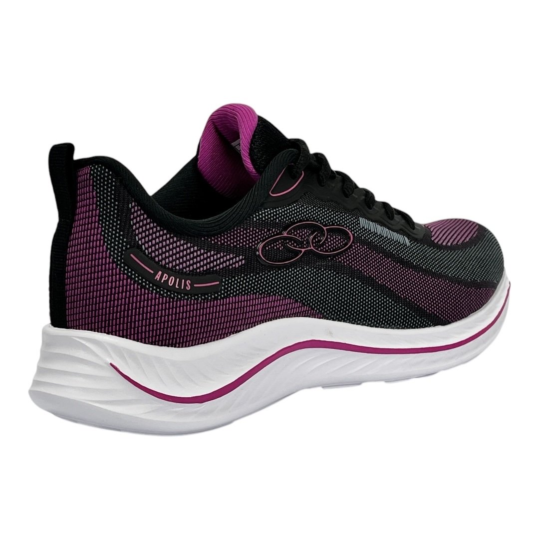 Tênis Olympikus Feminino Apolis 43616206 Preto/Pink Preto/Pink 5