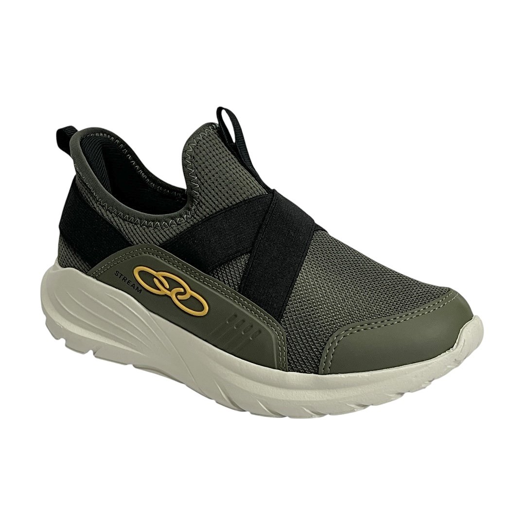 Tênis Olympikus Stream Infantil 43772253 Verde/Preto Verde 2