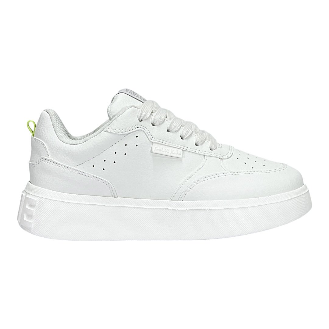 Tênis Petite Jolie Start Plataforma PJ7537 Branco Branco 1