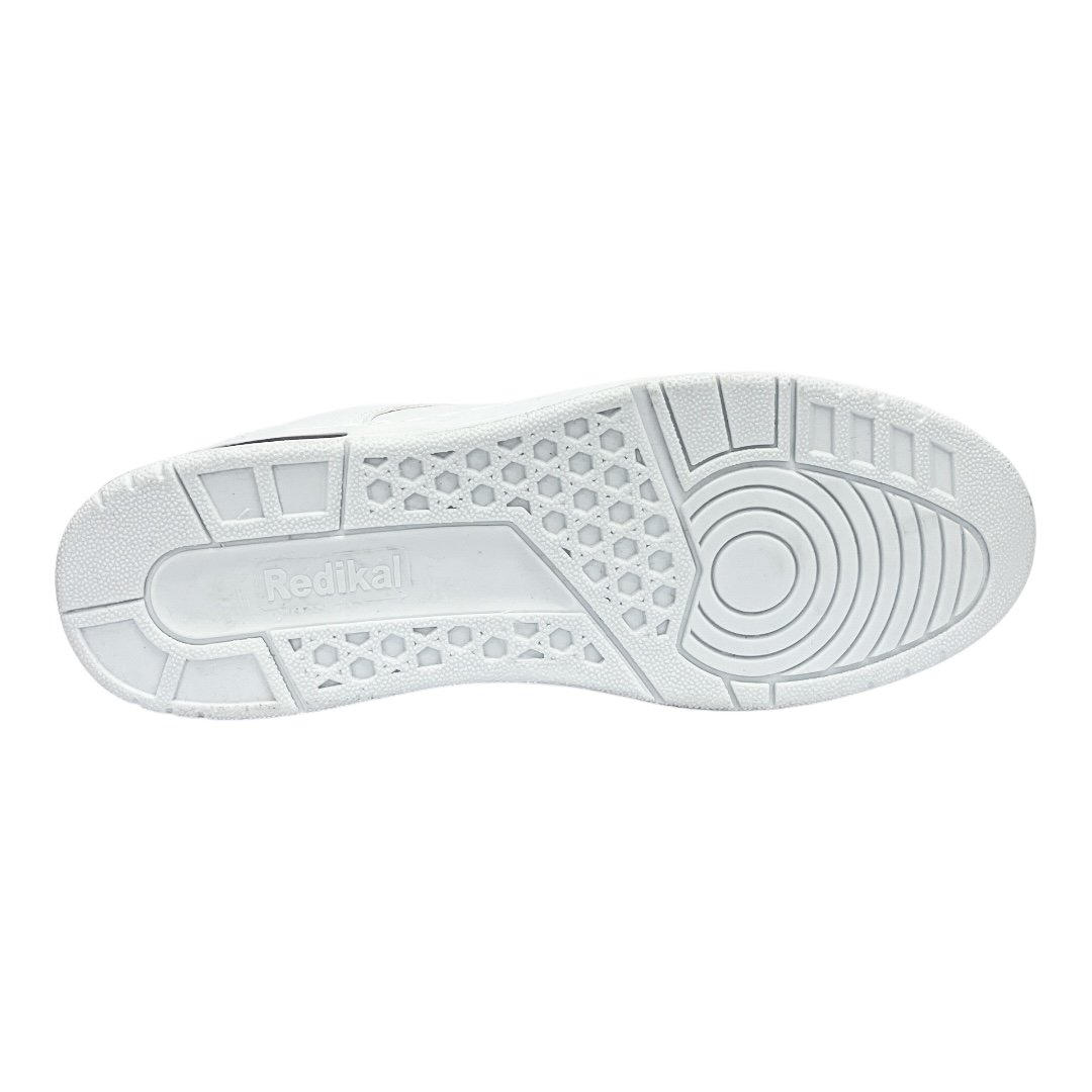Tênis Redikal Skate Masculino RKT406 Branco Branco 6