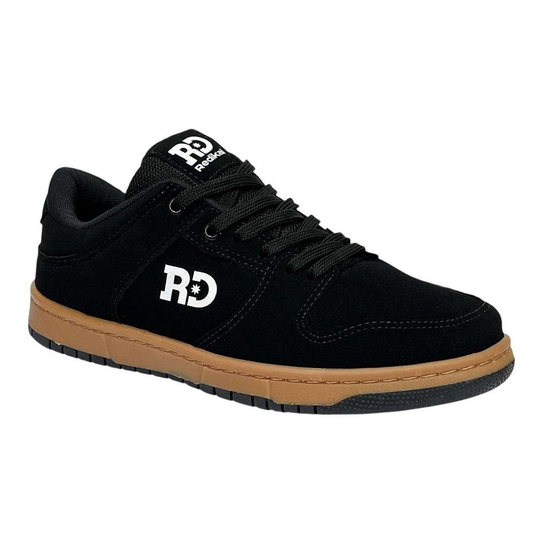 Tênis Redikal Skate Masculino RKT488 Preto/Latex Preto 2