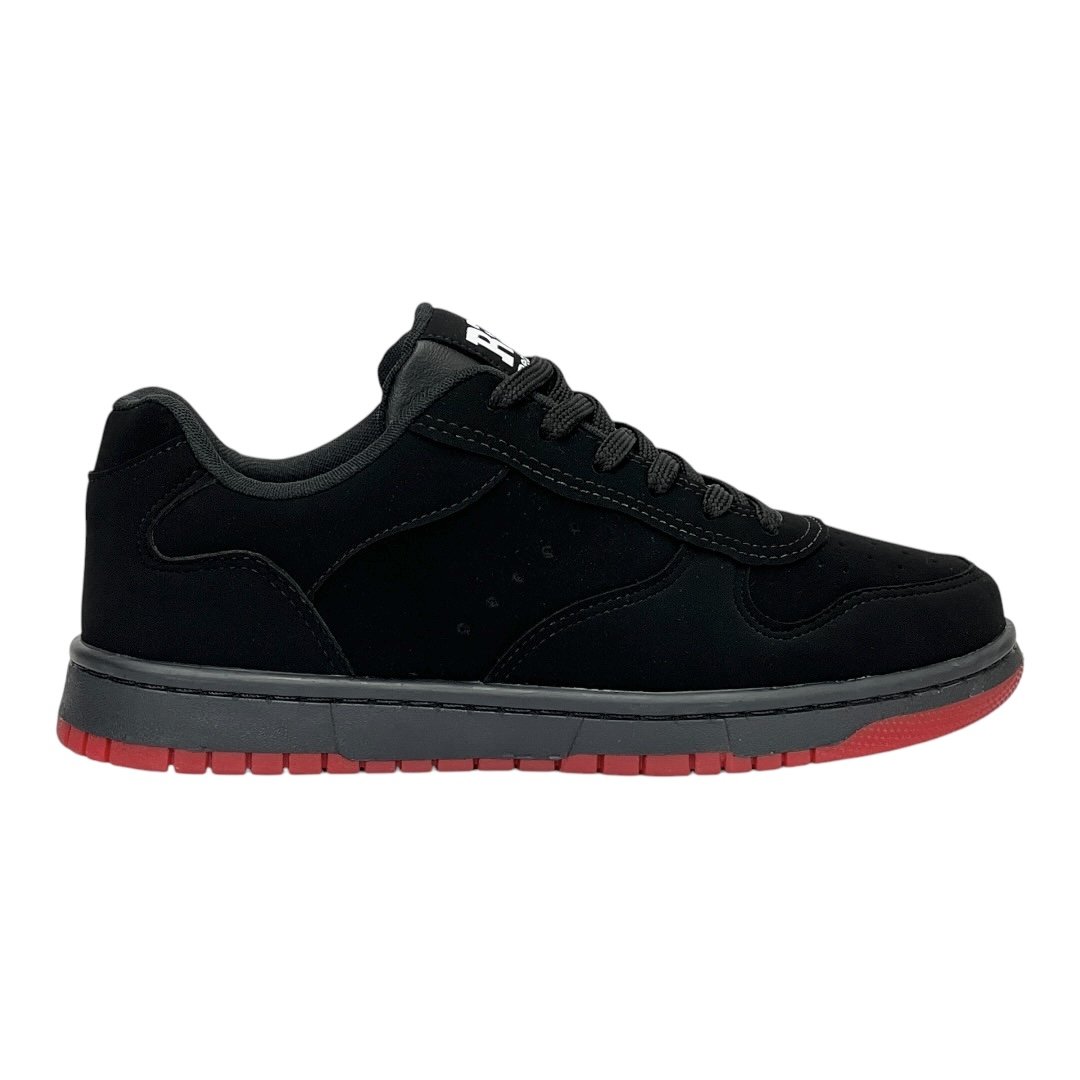 Tênis Redikal Skate Masculino RKT500 Preto/Vermelho Preto/Vermelho 1