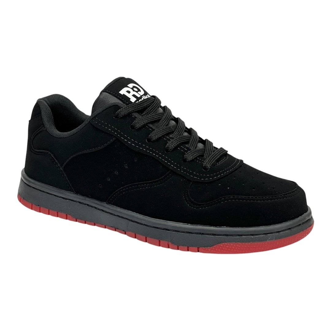 Tênis Redikal Skate Masculino RKT500 Preto/Vermelho Preto/Vermelho 2