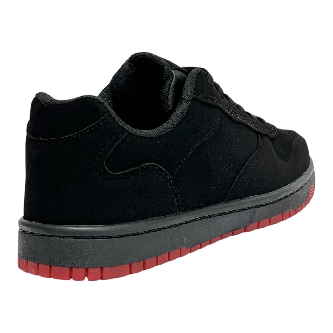 Tênis Redikal Skate Masculino RKT500 Preto/Vermelho Preto/Vermelho 5