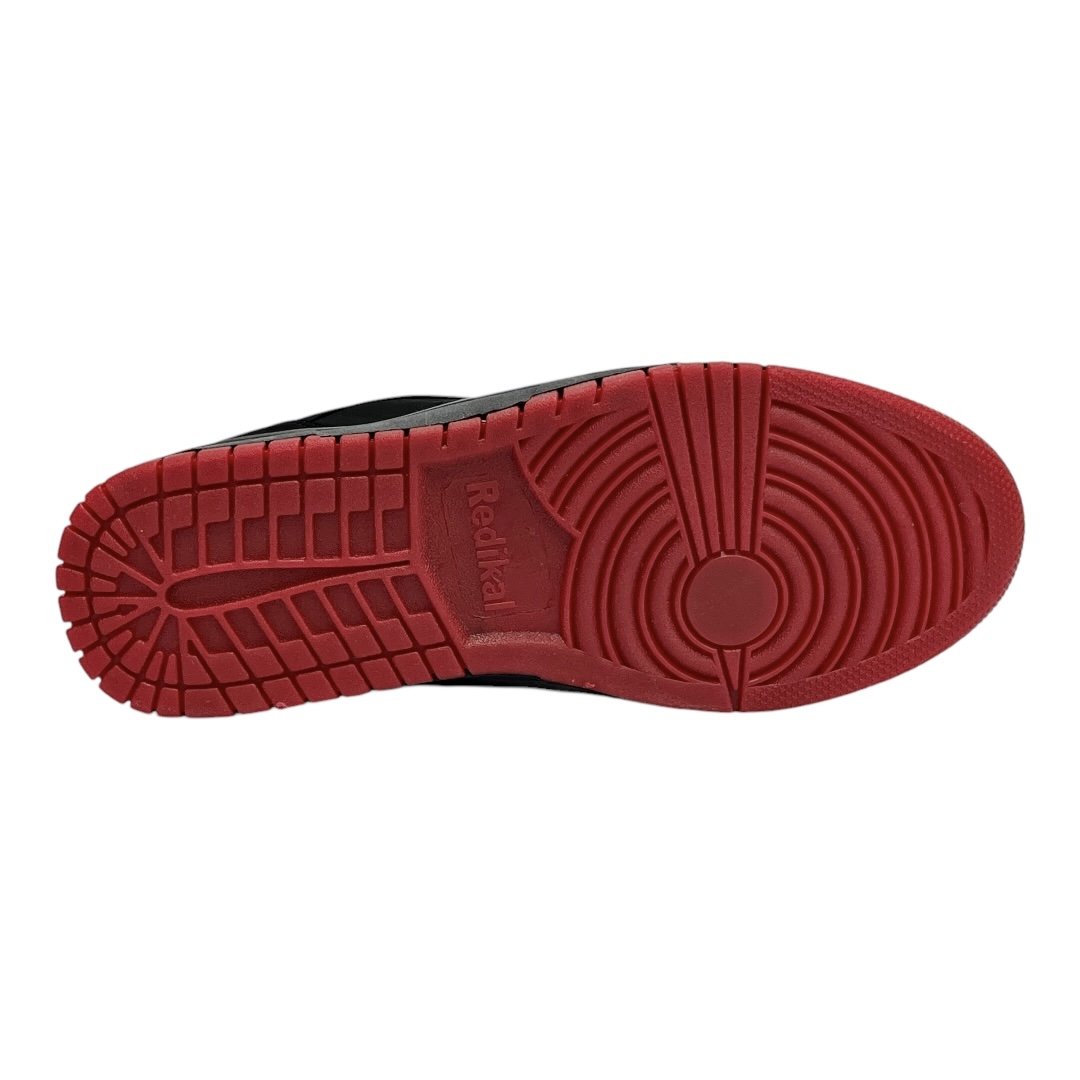 Tênis Redikal Skate Masculino RKT500 Preto/Vermelho Preto/Vermelho 6