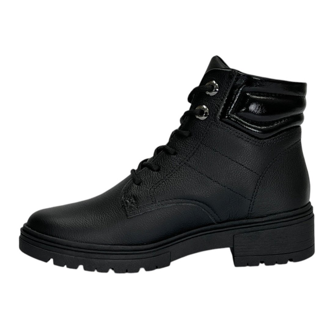 Bota Dakota Coturno Couro D0451 Valais Preto Preto 3