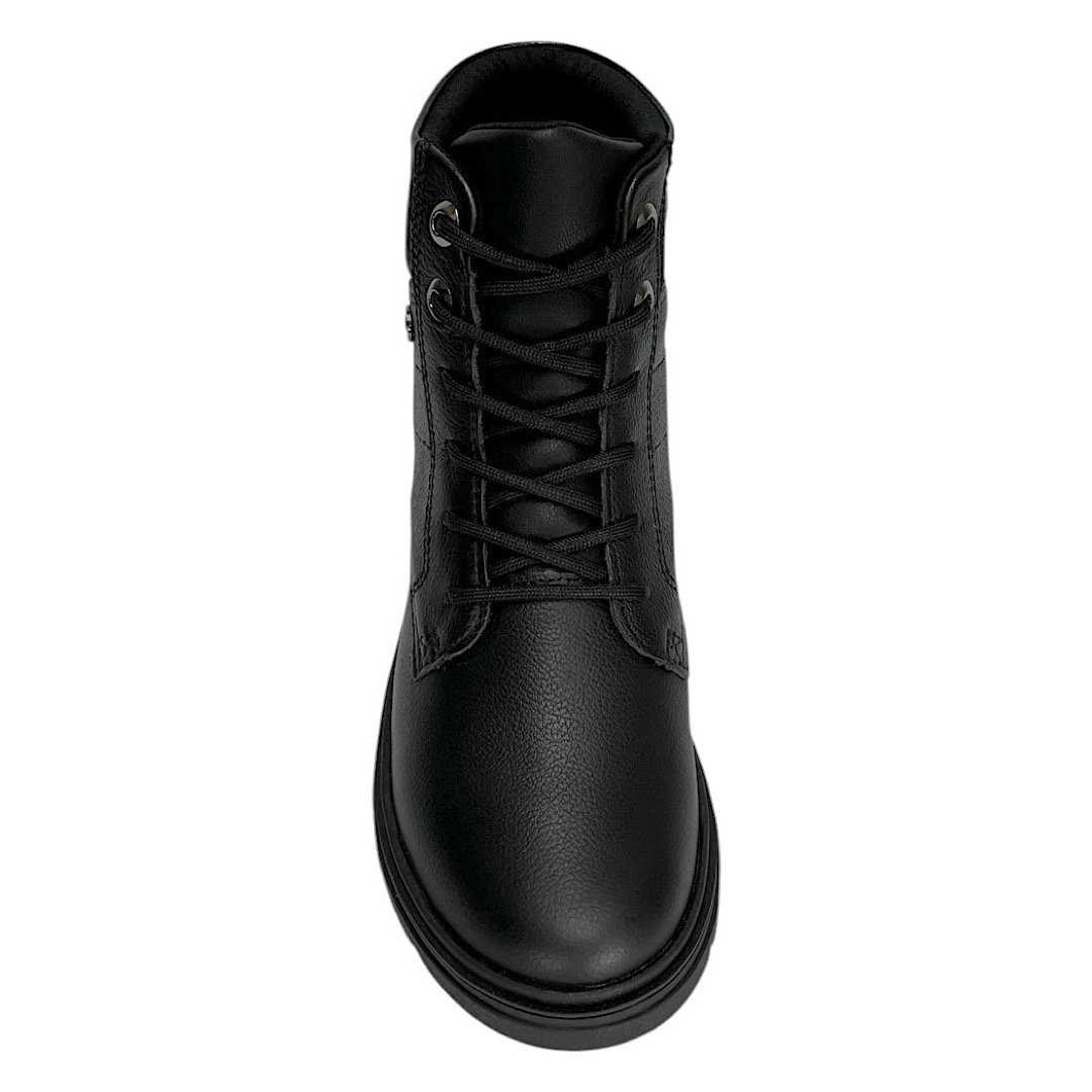 Bota Dakota Coturno Couro D0451 Valais Preto Preto 5