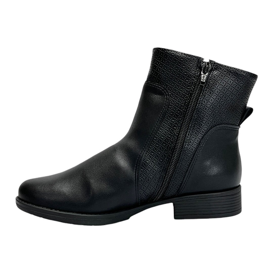 Bota Piccadilly Leci Cano Curto 653021 Preto Preto 3