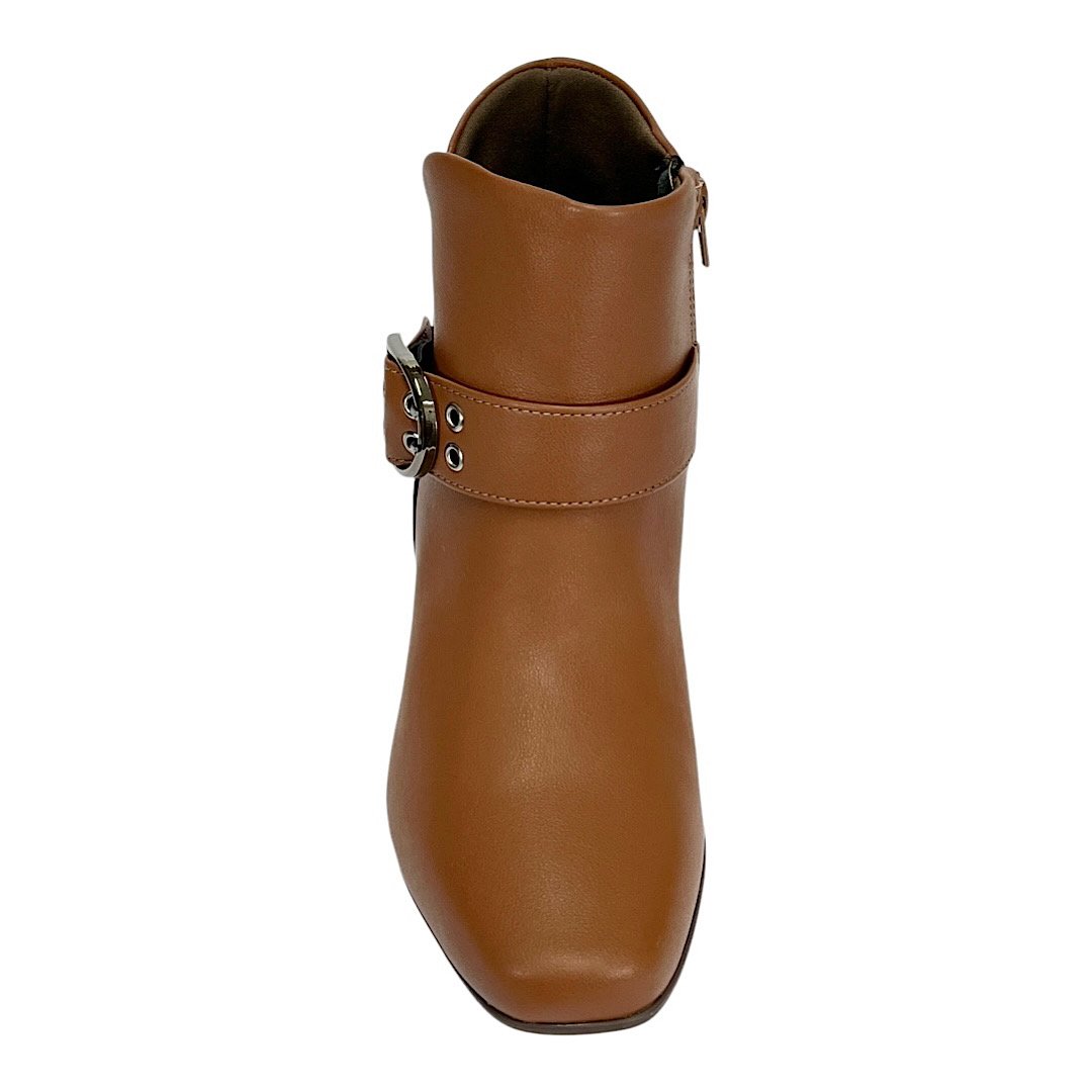 Bota Piccadilly Maxi Estela Wide Fit 748037 Marrom Madeira Marrom 4
