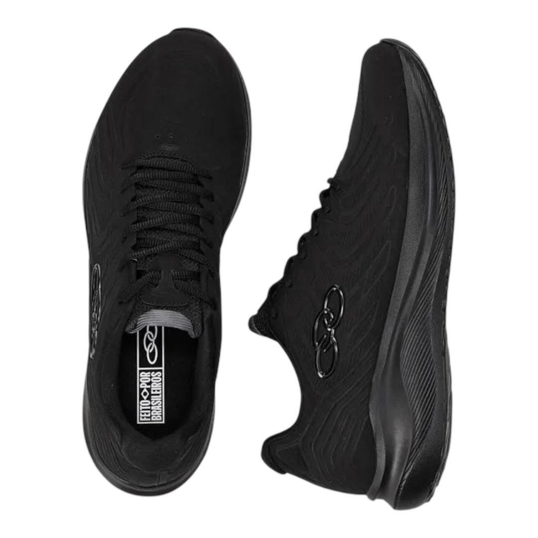 Tênis Olympikus Volcan 2 Masculino 43538342 Preto Preto 3