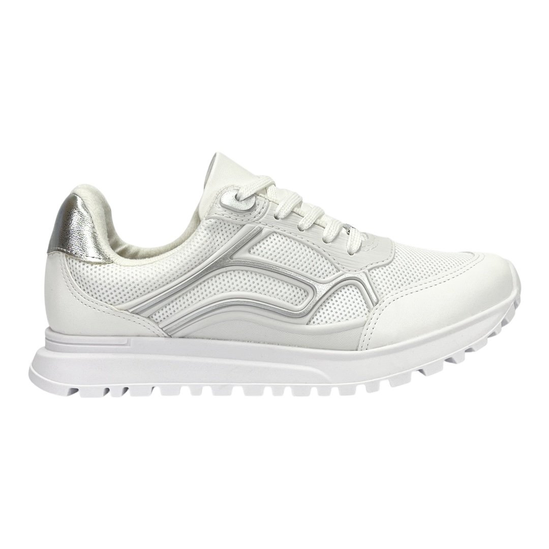 Vizzano Feminino Jogging Tenis Vizzano Branco Jogging Tenis