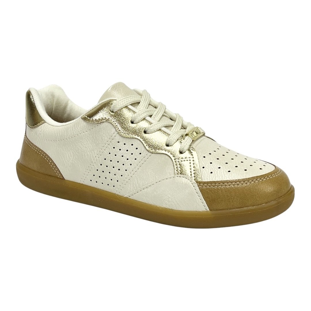 Tênis Vizzano Casual Flat 1430.109 Off White/Areia/Dourado Off White/Dourado/Camel 2