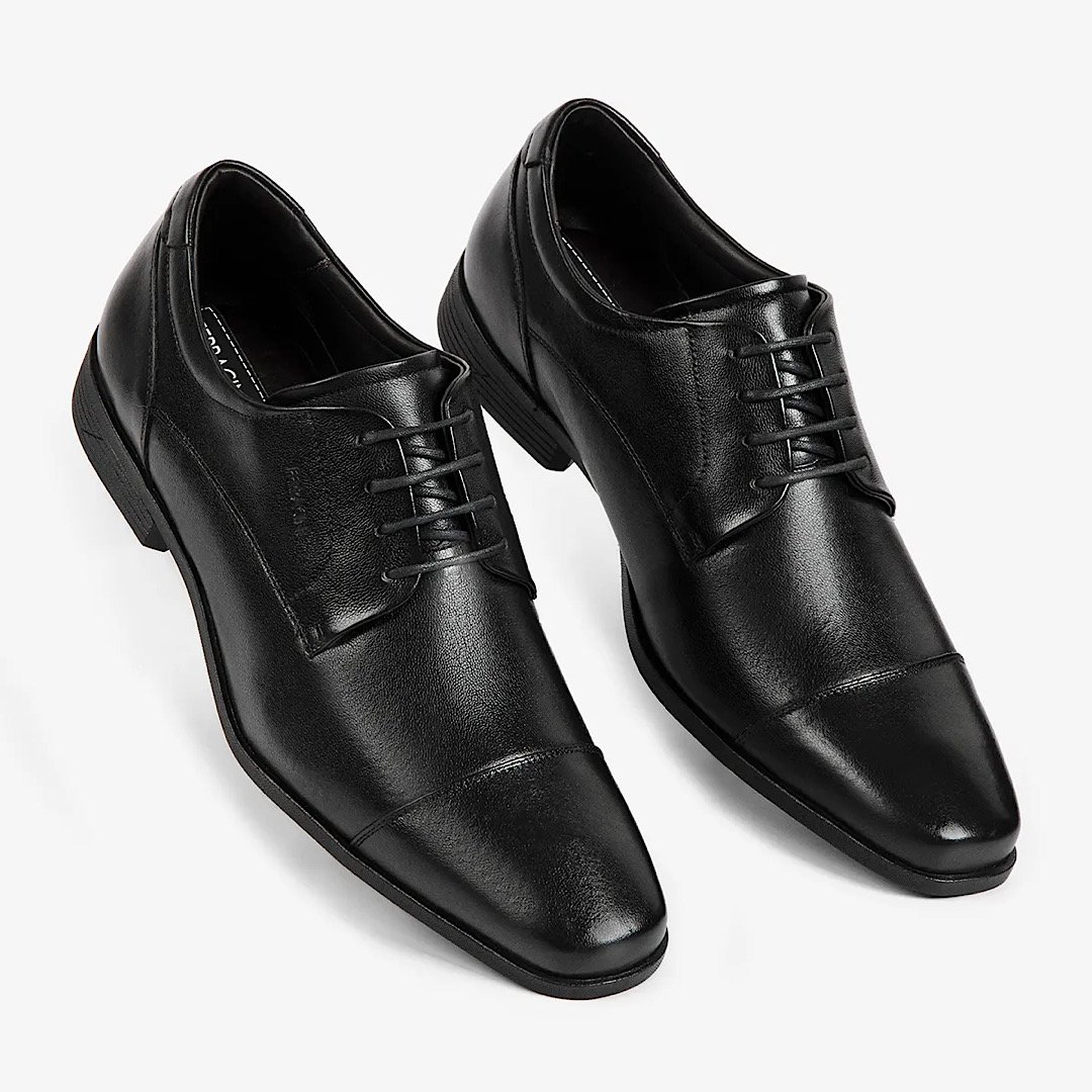 Sapato Ferracini London Masculino 4463-281G Preto Preto 2
