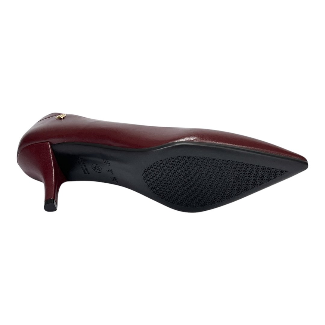 Sapato Santinelli Scarpin Salto Fino 1608-001 Marsala Marsala 6