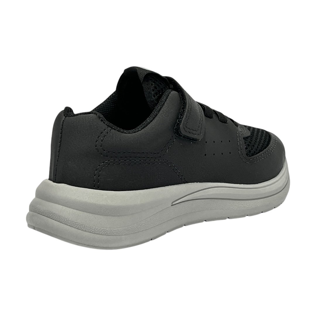 Tênis Molekinho Escolar Calce Fácil 2850.310 Preto/Cinza Preto/Cinza 5