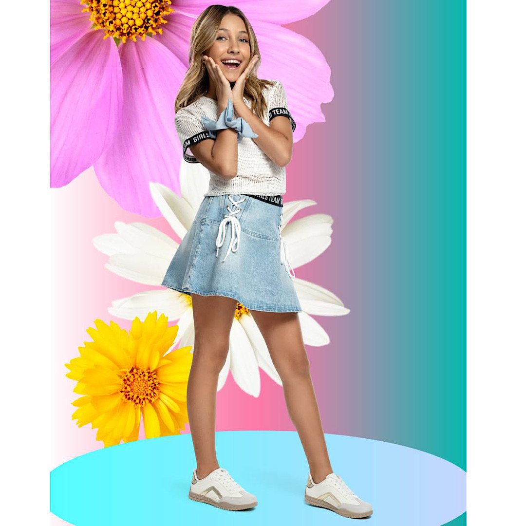 Tênis Pink Cats Casual Infantil V5281 Branco/Champagne Branco 7