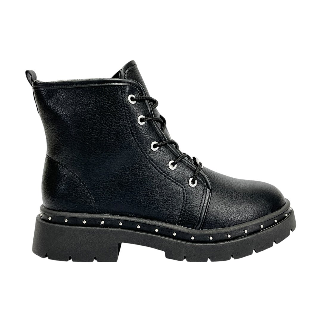 Bota Molekinha Coturno Infantil 2182.300 Preto Preto 2