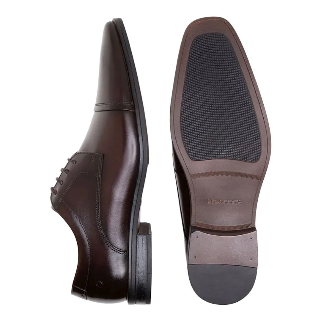 Sapato Democrata Metropolitan Vega 055201 Mahogany Mahogany 4