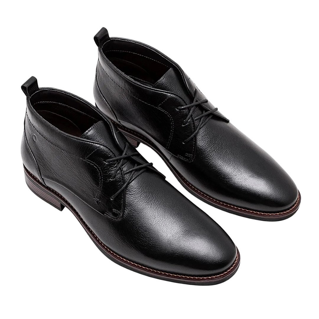 Bota Democrata Metropolitan Taylor Hi-Soft 32 Masculina 627102 Preto Preto 2