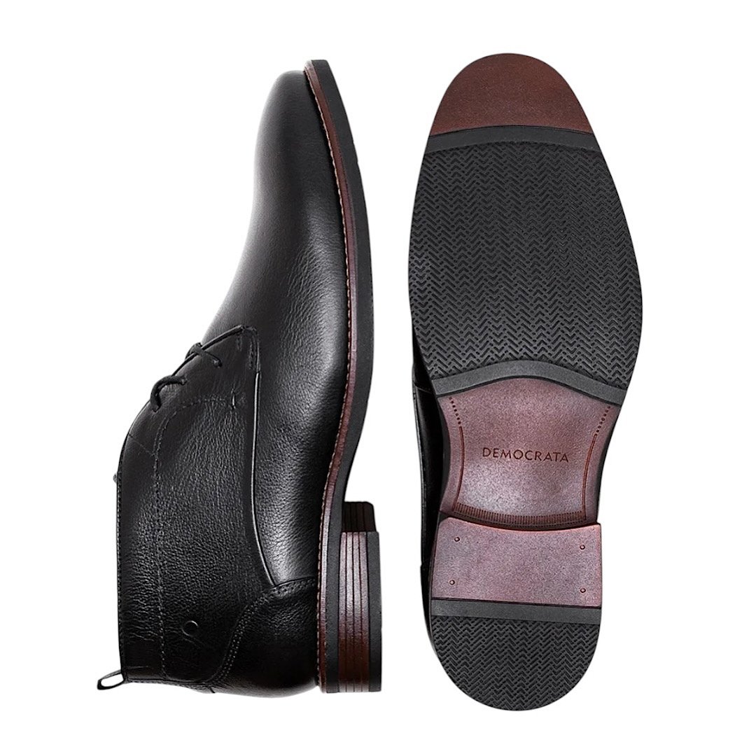 Bota Democrata Metropolitan Taylor Hi-Soft 32 Masculina 627102 Preto Preto 4