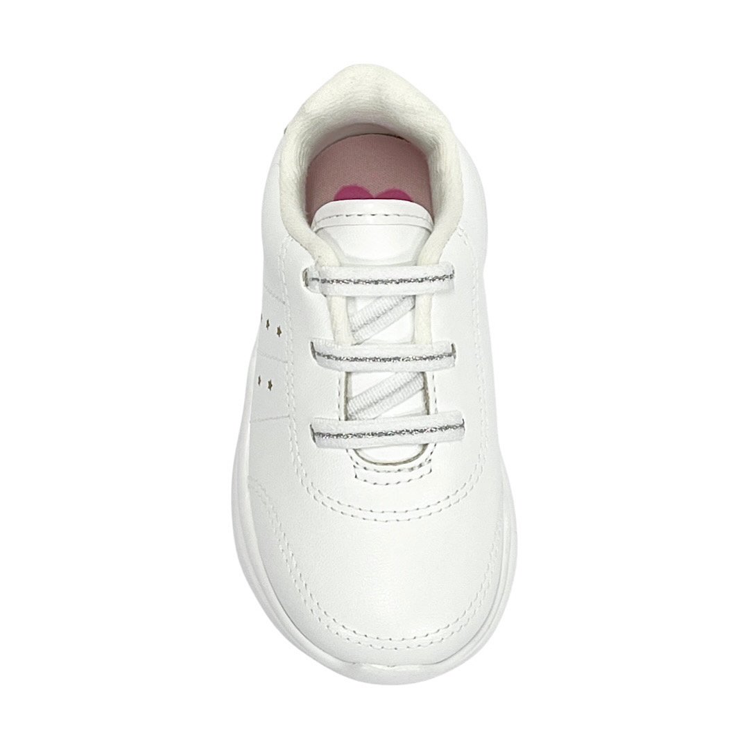 Tênis Molekinha Baby EVA 2738.101 Branco/Dourado Branco 4