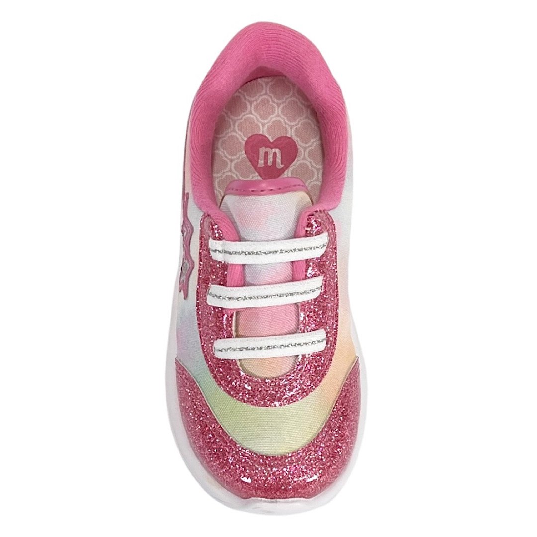 Tênis Molekinha Baby com LED 2731.307 Rosa Colorido Rosa 4