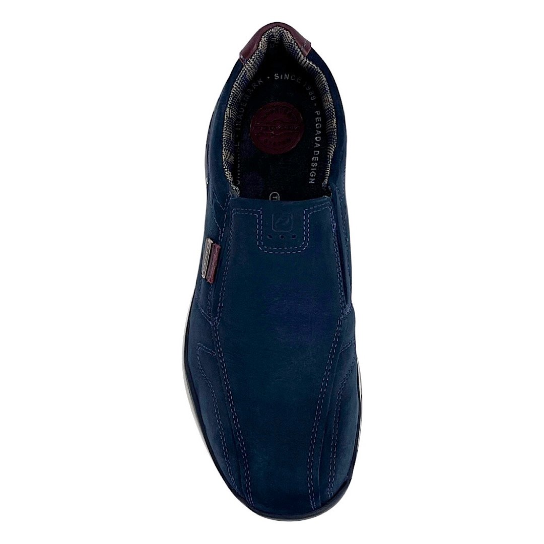 Sapatênis Pegada Gold Amortech Masculino 114863 Nobuck Marinho Azul 4