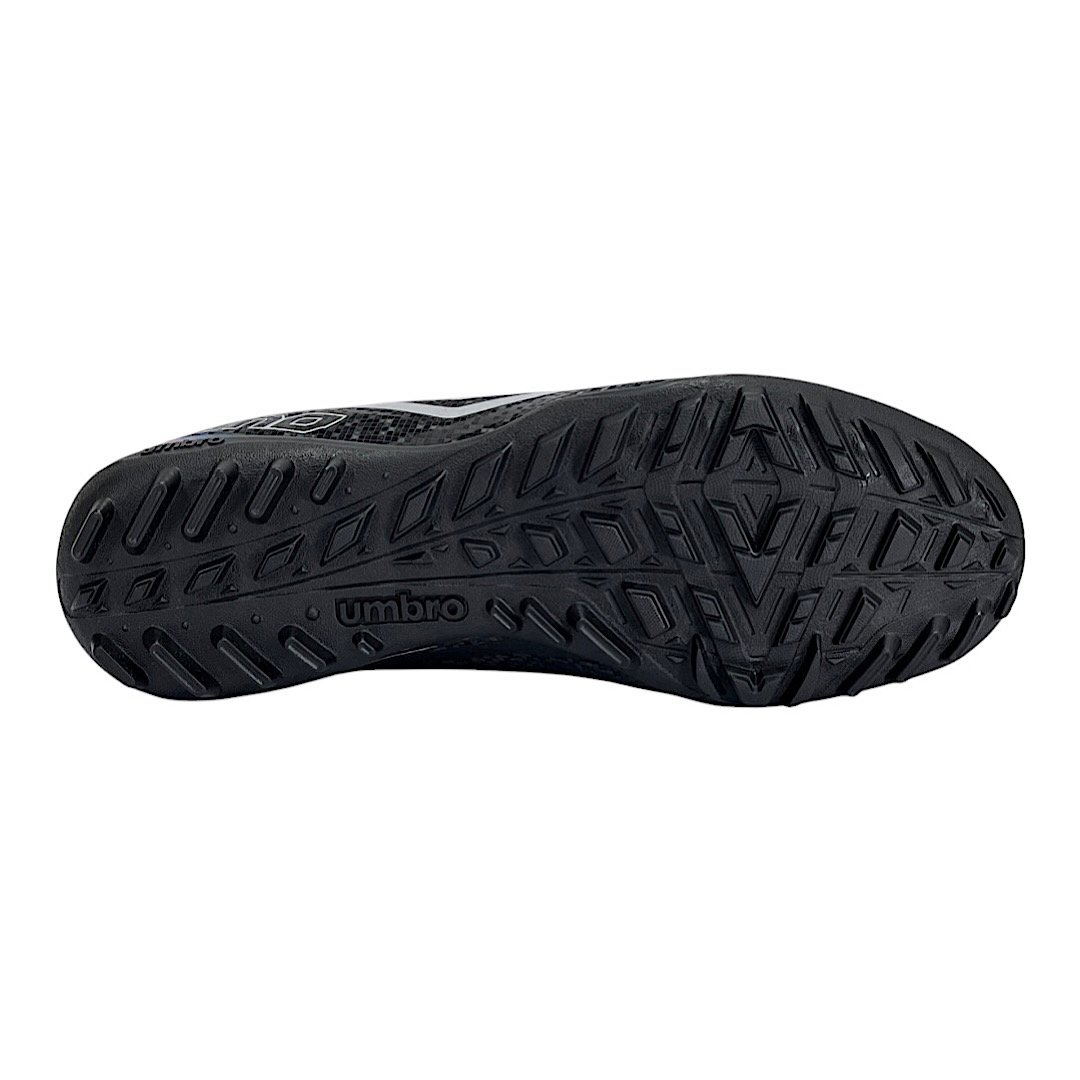 Chuteira Umbro Society Techo 2 U01FB00332 Preto/Cinza/Azul Preto 6