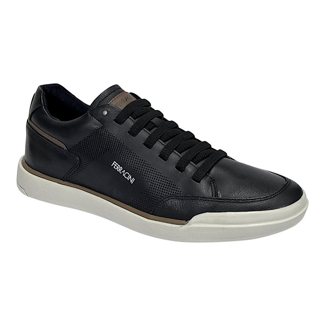 Sapatênis Ferracini Star Masculino 1062B Preto Preto 2