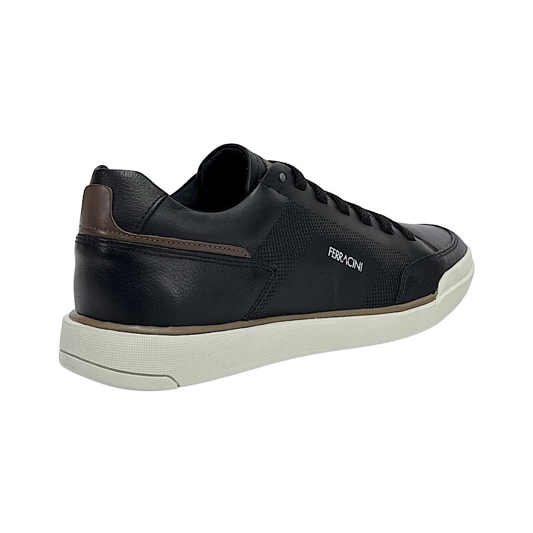 Sapatênis Ferracini Star Masculino 1062B Preto Preto 5