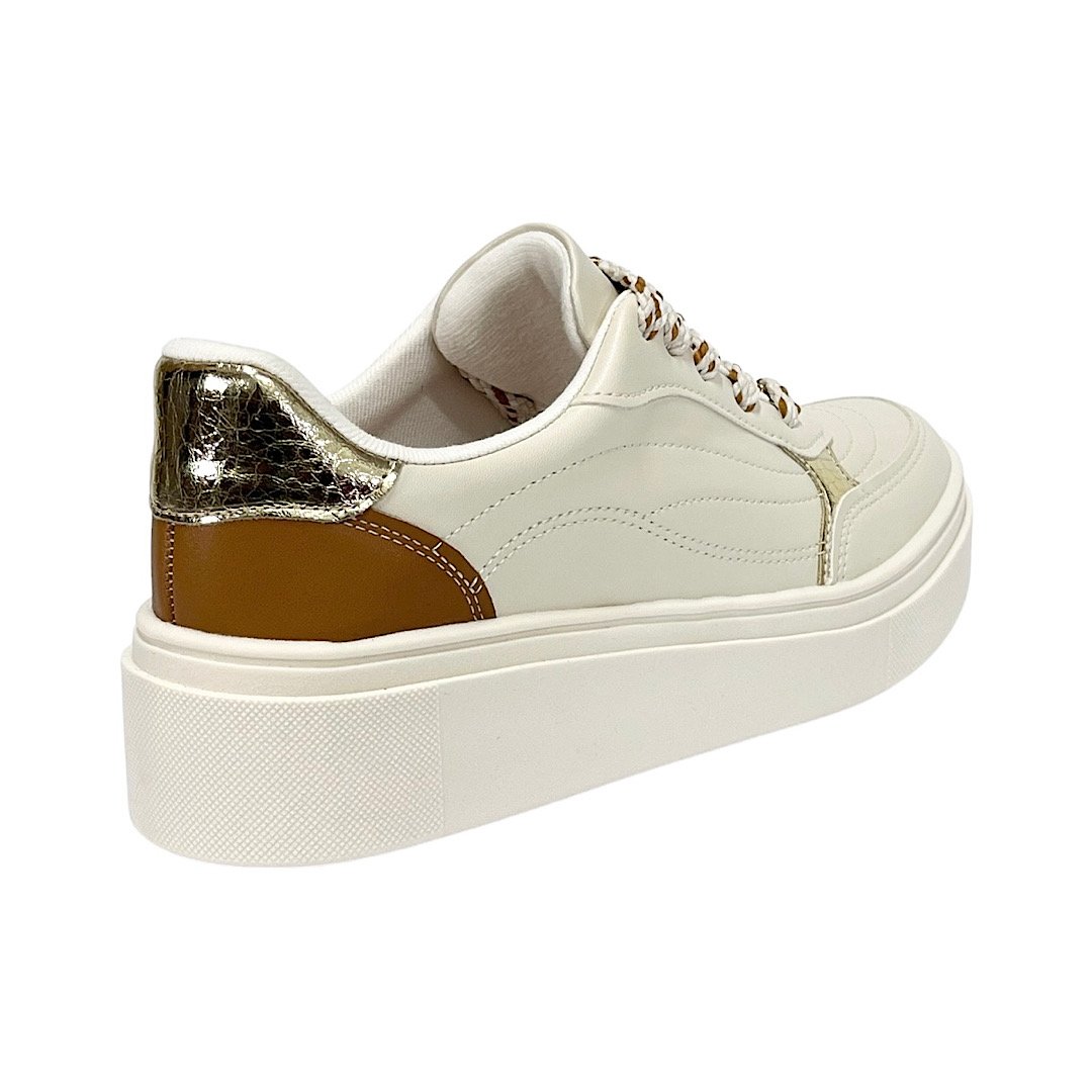 Tênis Vizzano Casual Plataforma 1339.340 Off White Branco 5