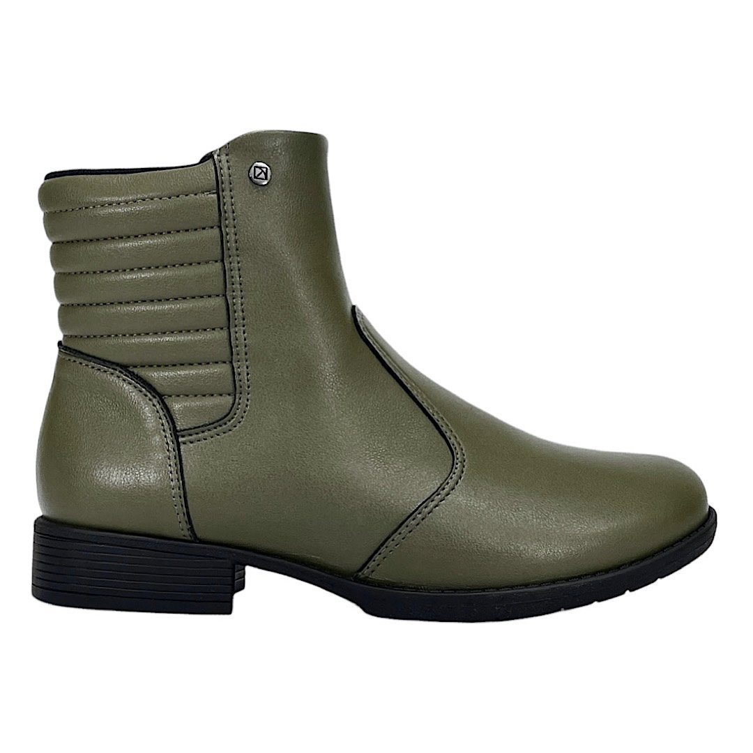 Bota Piccadilly Leci Cano Curto 653012 Verde Militar Verde 2