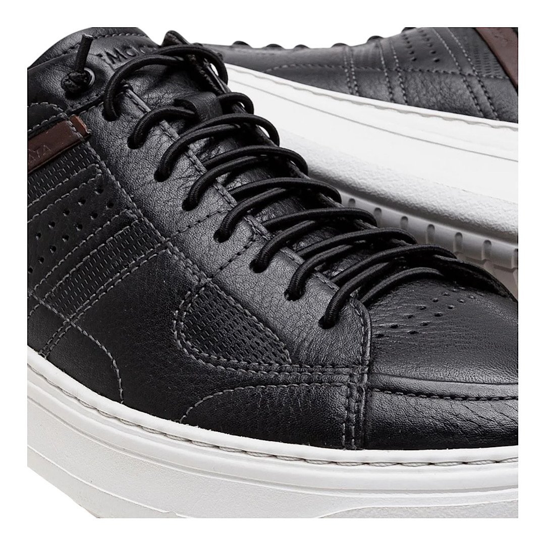 Sapatênis Democrata Denim Joe Ultra Light 526101 Preto Preto 3