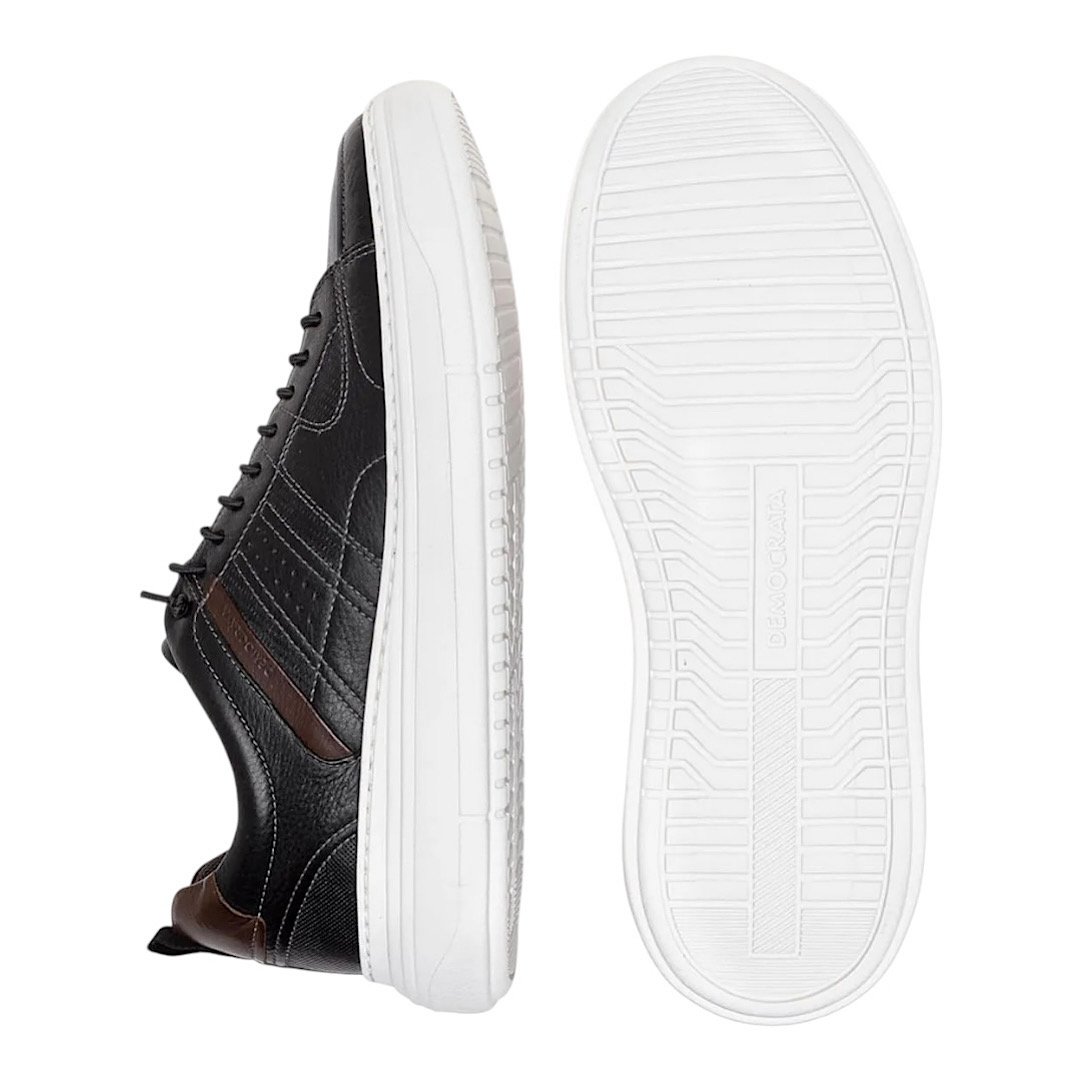 Sapatênis Democrata Denim Joe Ultra Light 526101 Preto Preto 4
