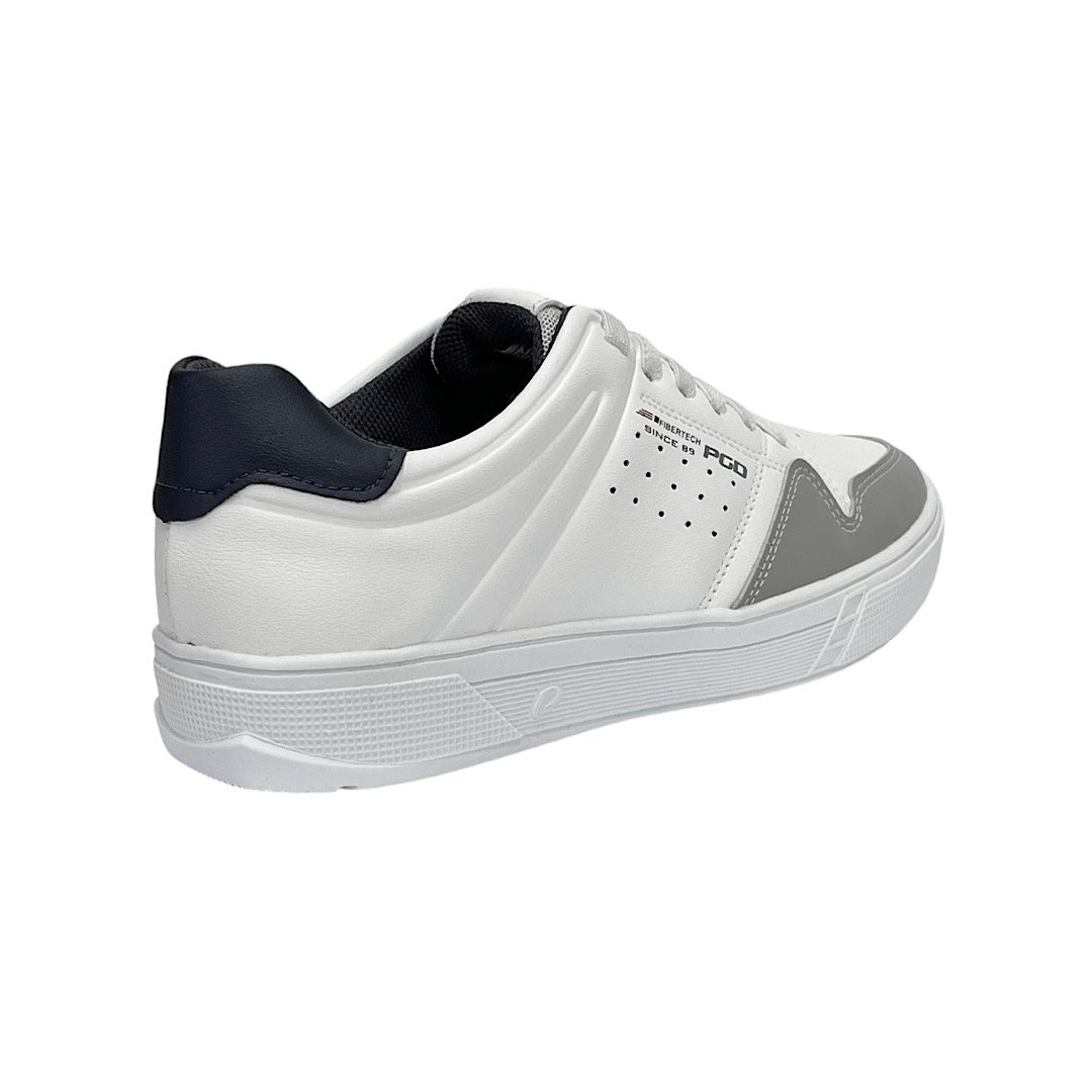 Sapatênis Pegada Casual Masculino 172502 Branco/Cinza Branco 5