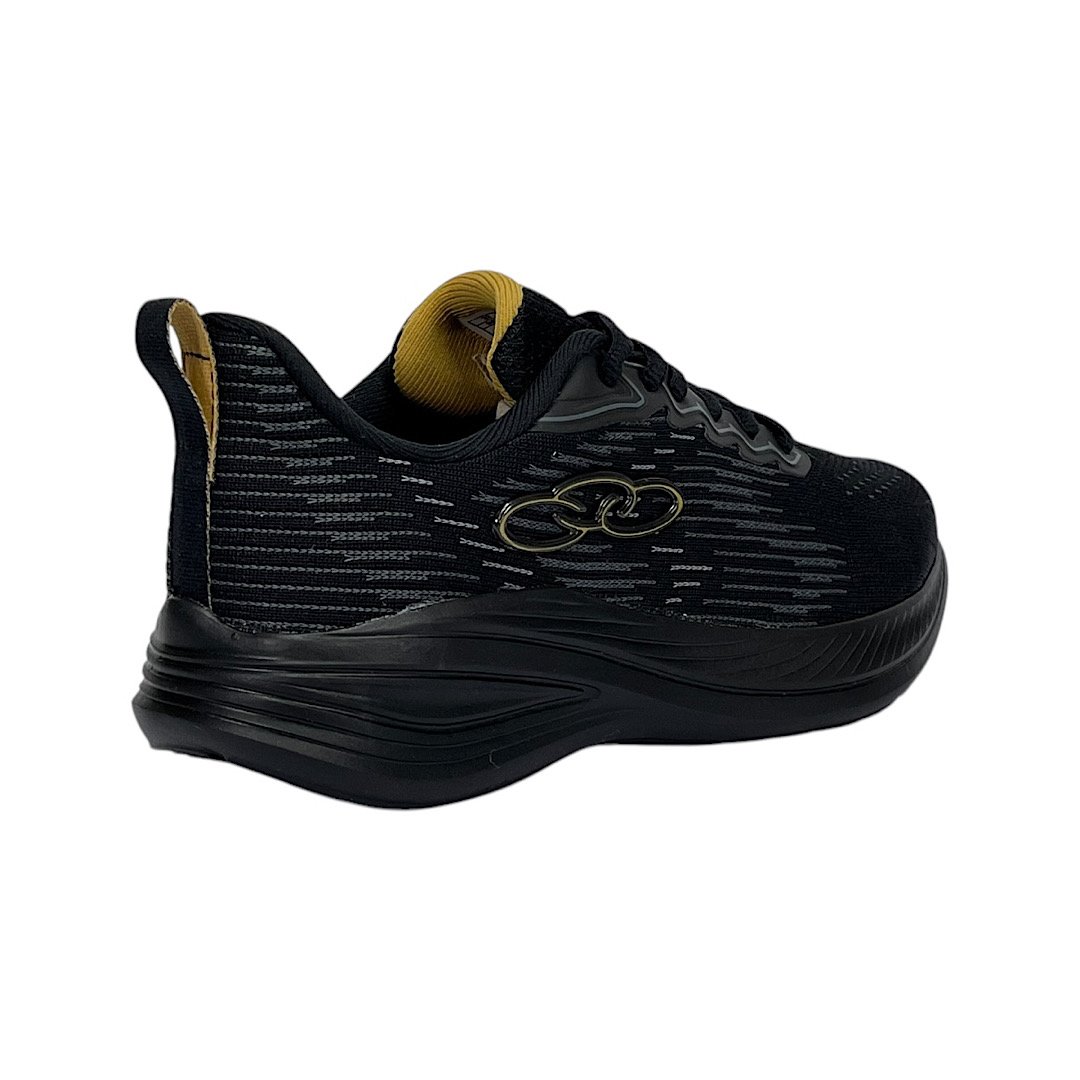Tênis Olympikus Marte Infantil 43649393 Preto/Dourado Preto/Dourado 5