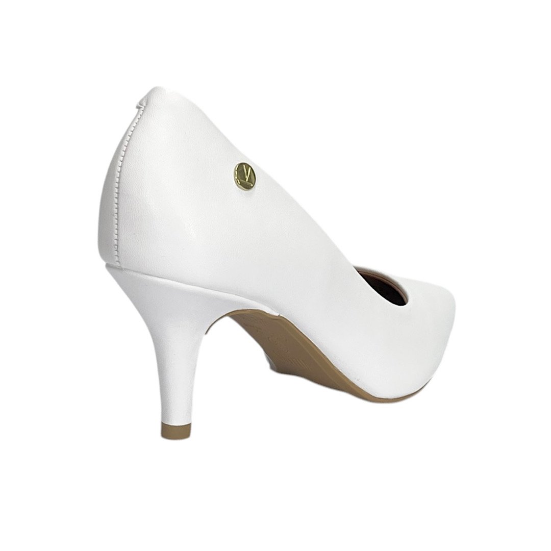 Sapato Vizzano Scarpin Salto Fino 1185.702 Branco Branco 5