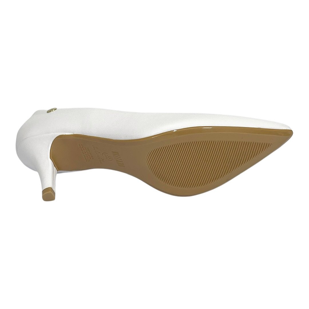 Sapato Vizzano Scarpin Salto Fino 1185.702 Branco Branco 6