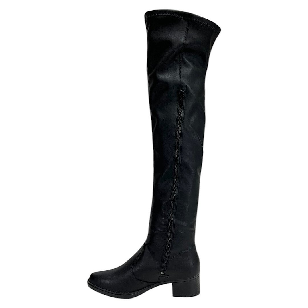 Bota Dakota Mississipi Over The Knee ME124 Preto Preto 3